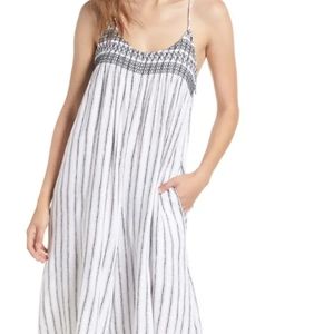 Volcolm Striped High Water Romper XS/S New